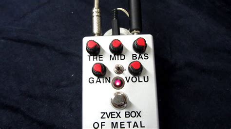 zvex box of metal demo|ZVEX Box of Metal (demo & review) .